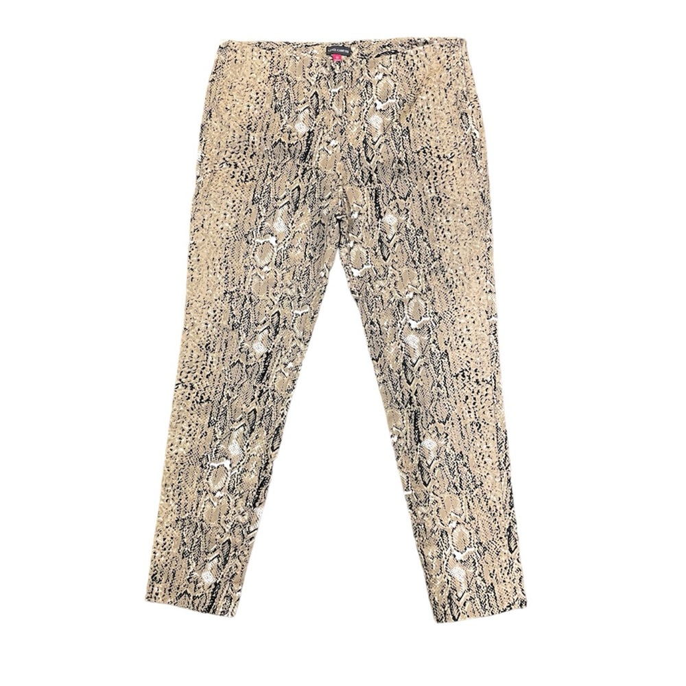 Vince Camuto Snakeskin‎ Print Pants Size 10